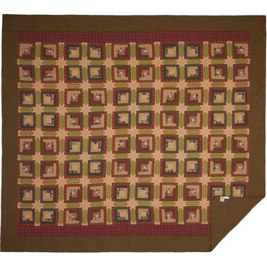 Tea Cabin Luxury King Quilt 120Wx105L VHC Brands - The Fox Decor